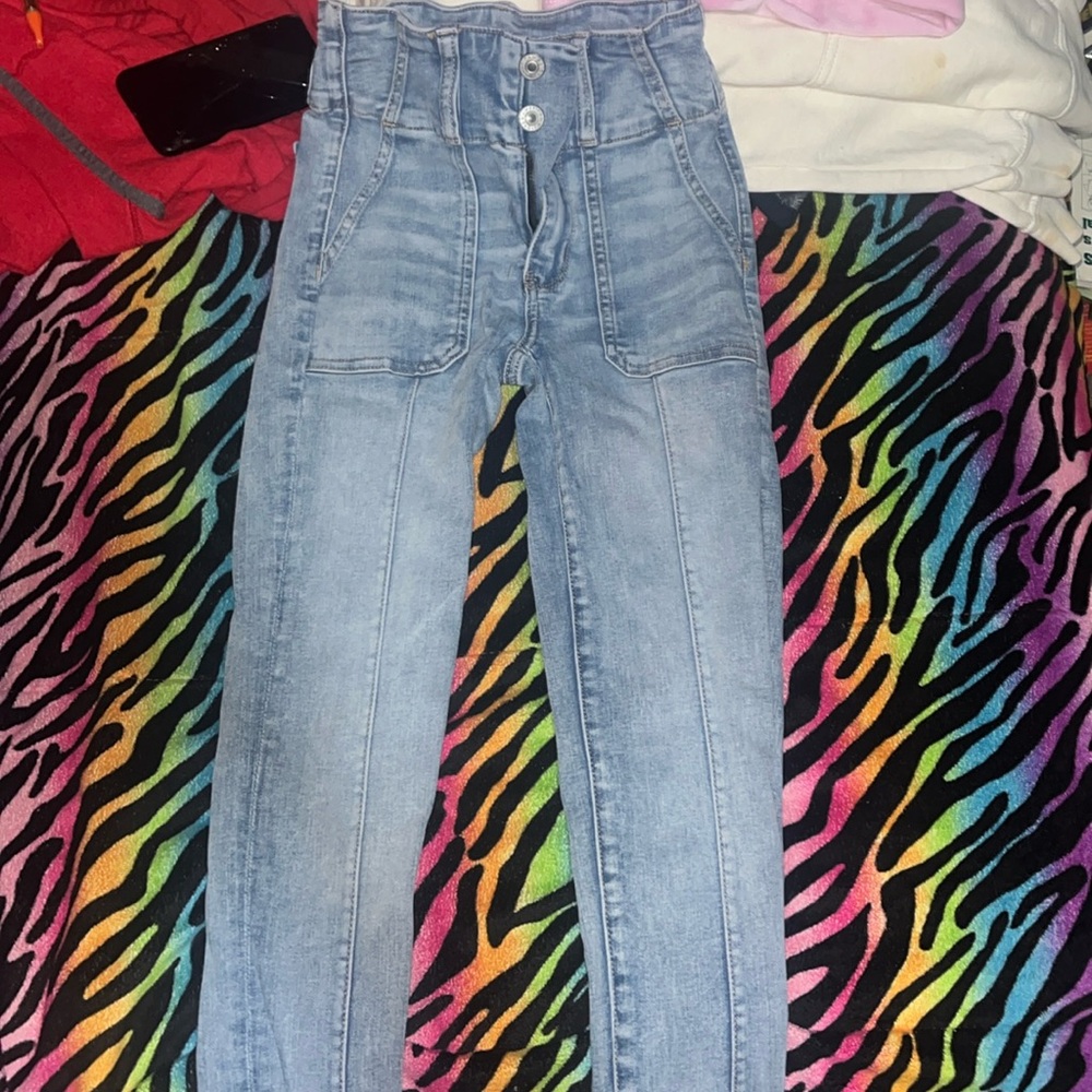 women 00 American Eagle skinny jeans
